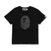 A BATHING APE / Nữ / Áo phông ngắn tay Ape Head Crystal Stone Mini Tee